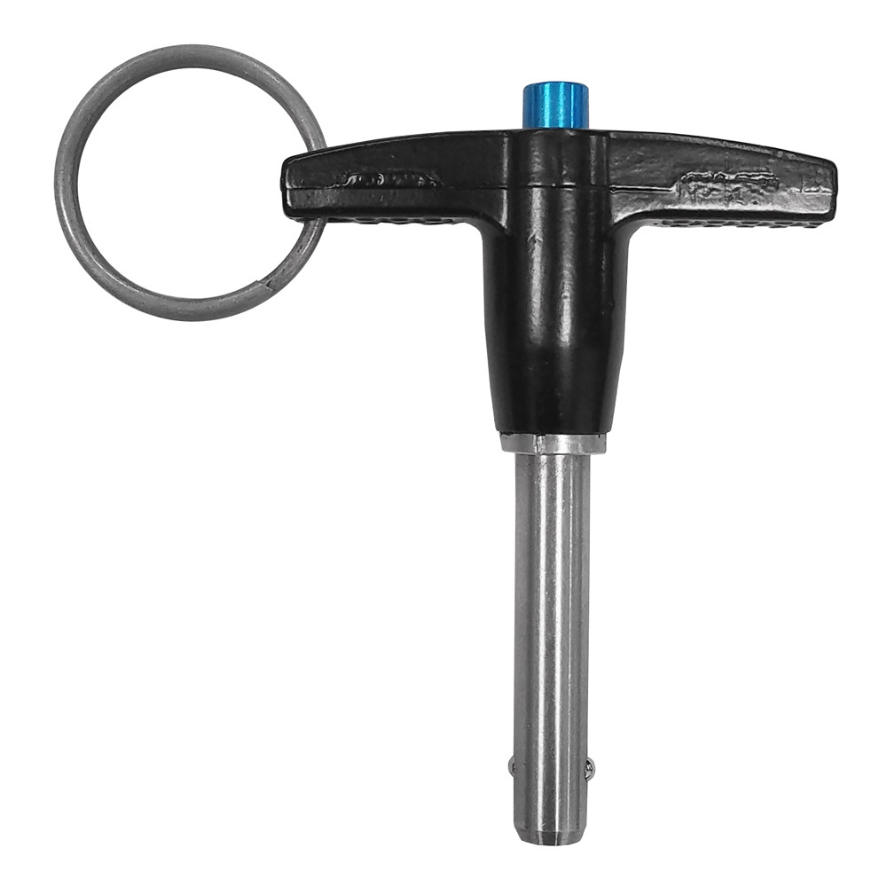 Push Pull Pin, T-Handle, 1/4 in. x 1 in.