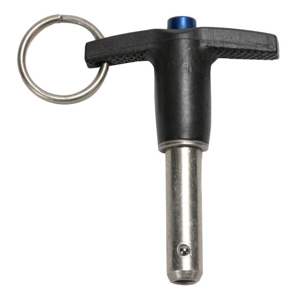Push Pull Pin, T-Handle,  3/8 in. x 1 in.