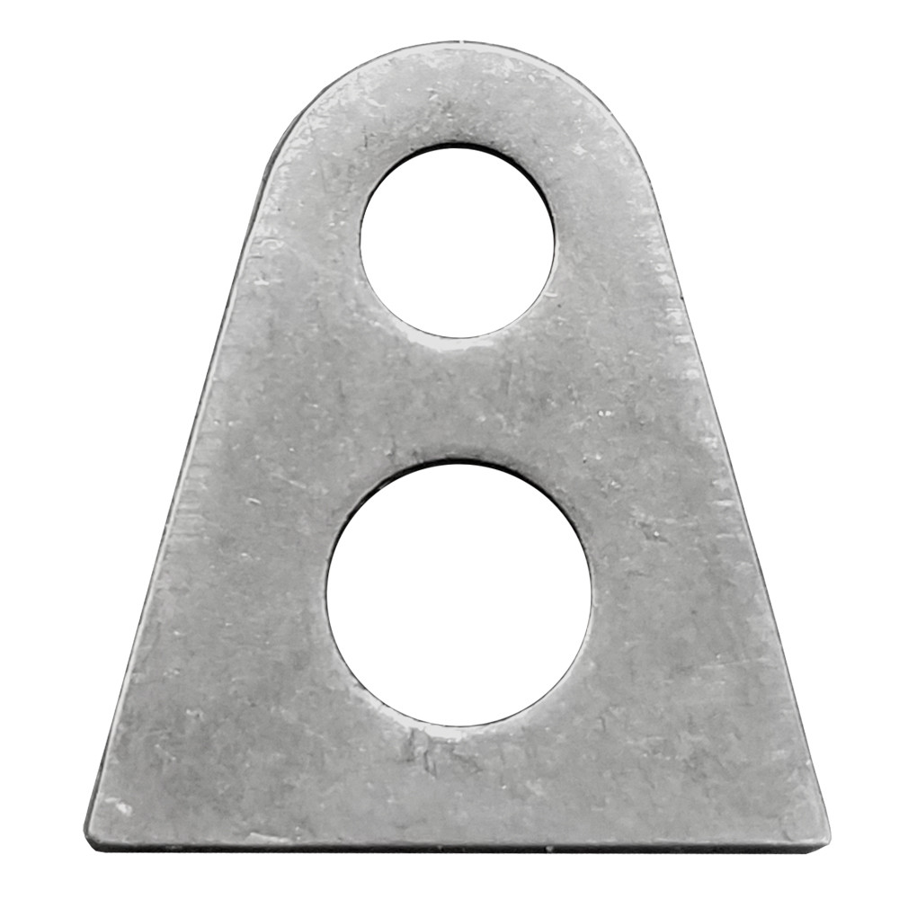 Quarter-Max Window Tab, 2 Holes, Titanium