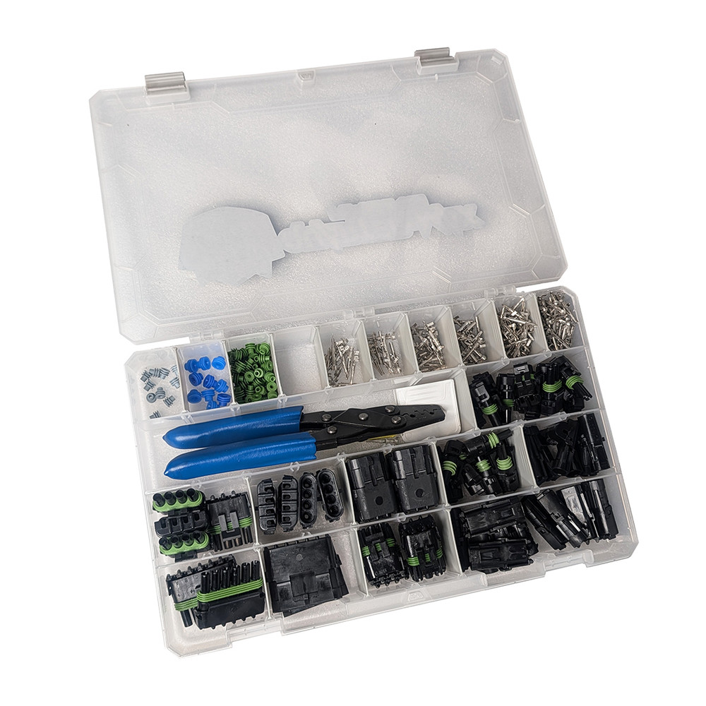 QM Weather Pack Connector Kit with Tools (QM-110102)