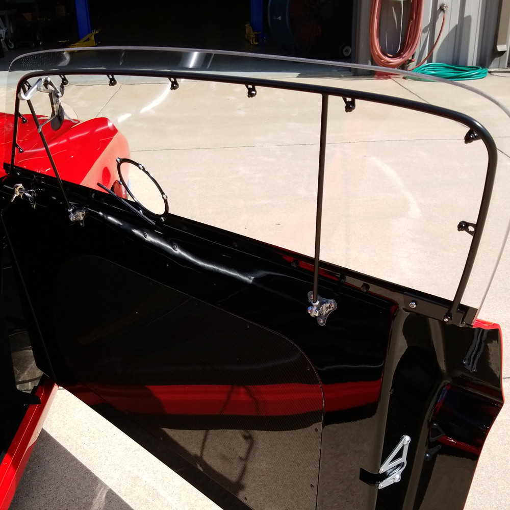 Quarter-Max Window Frame Kit, Mild Steel - Installed