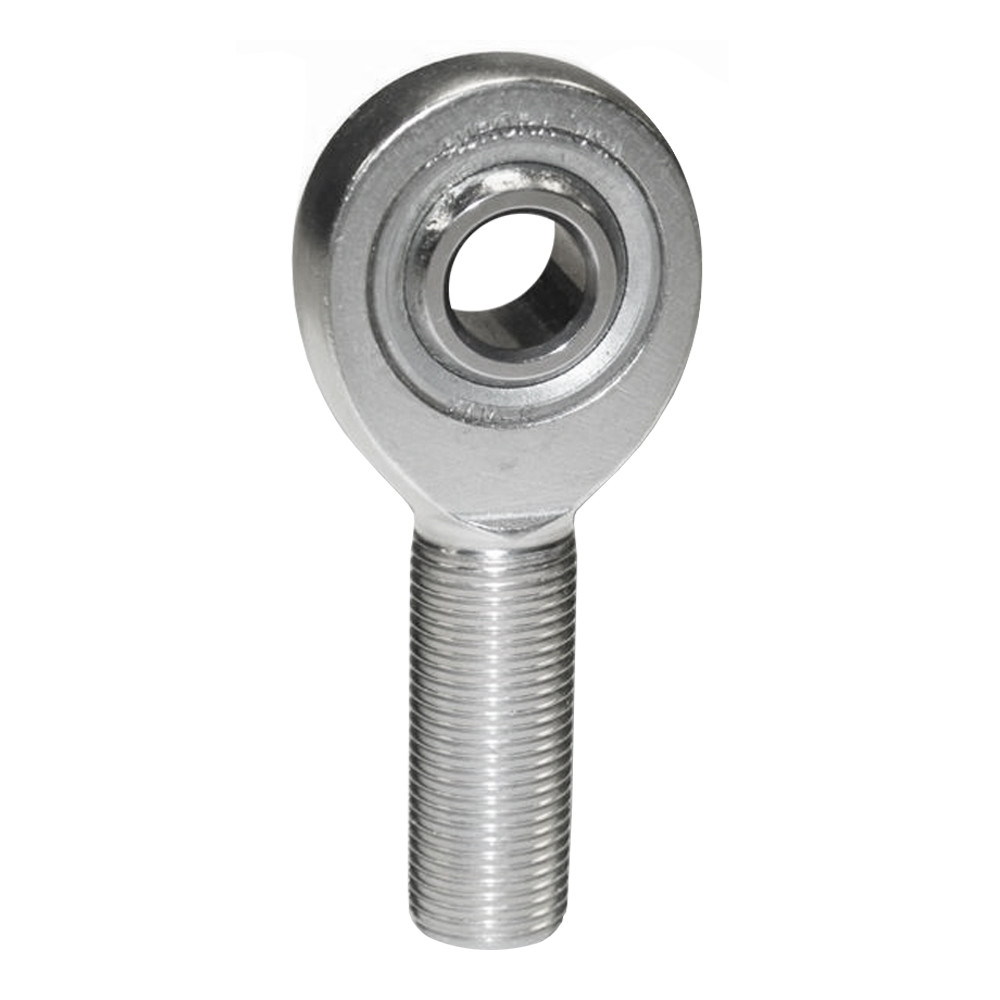 Aurora Bearing 1/2 in. x 3/4-16 RH Male 4130 Rod End, PTFE Lined