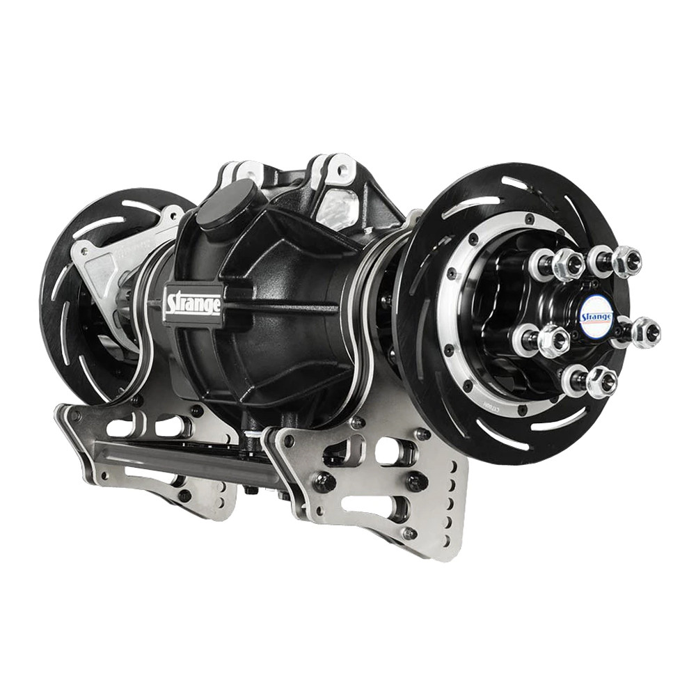 Strange Engineering H1182 Pro Mod Aluminum Housing, Includes Stainless Steel Brakes. Note: 4-Link brackets sold separately.