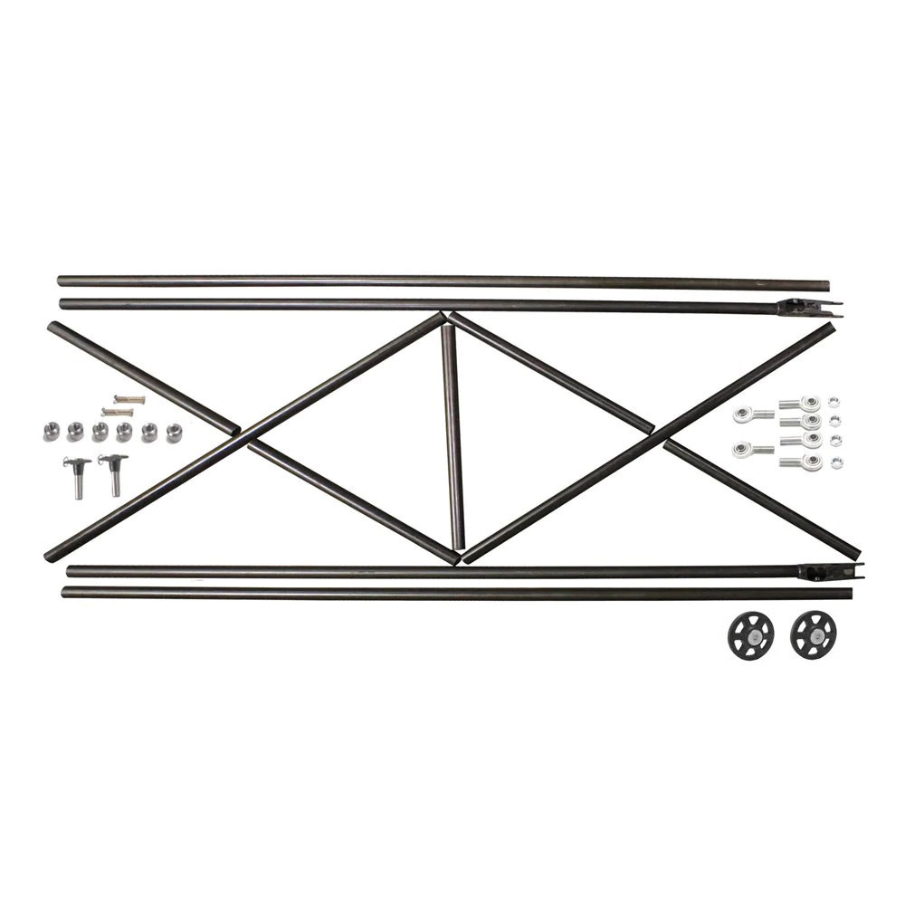 80 in. Pro Mod Double X Wheelie Bar, Welded