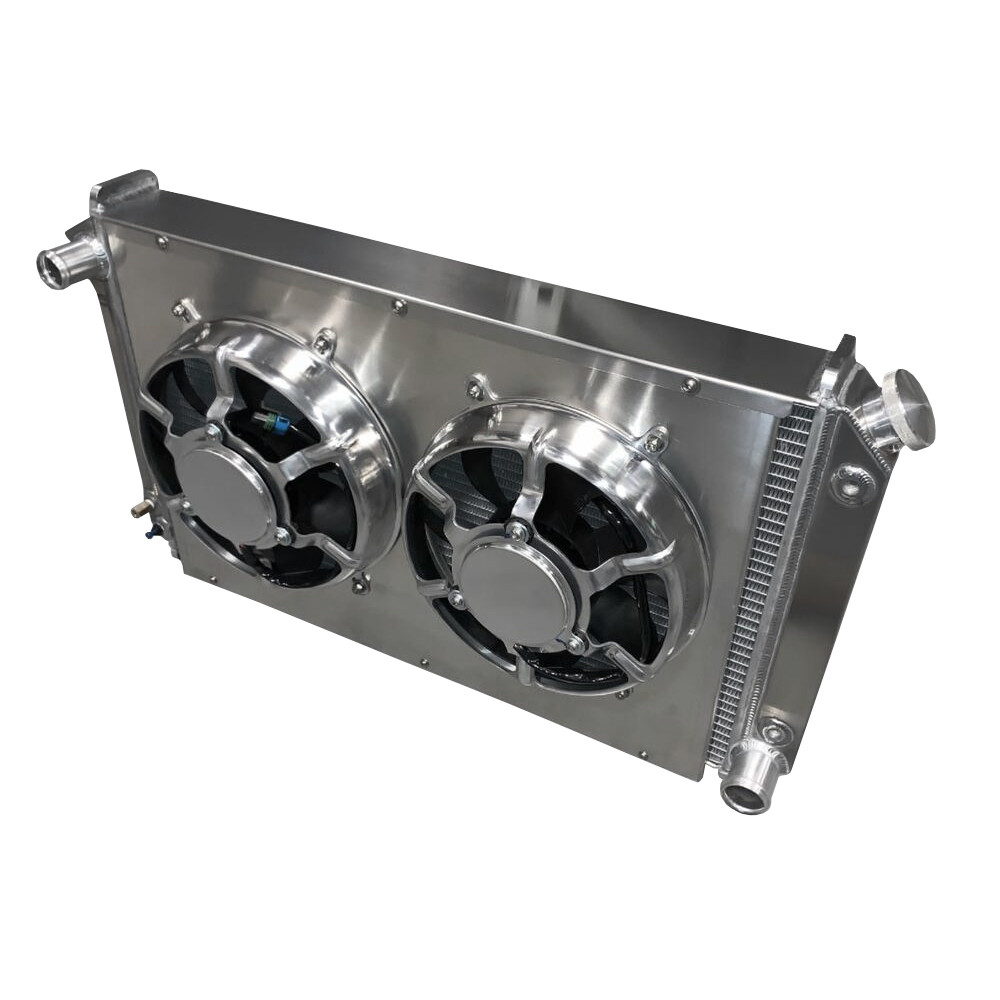 Entropy Radiator 1968-1977 Chevelle Aluminum Radiator with Dual HPX Fans