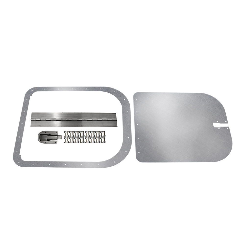 Access Door Kit, Surface Mount, Aluminum, Extra Large