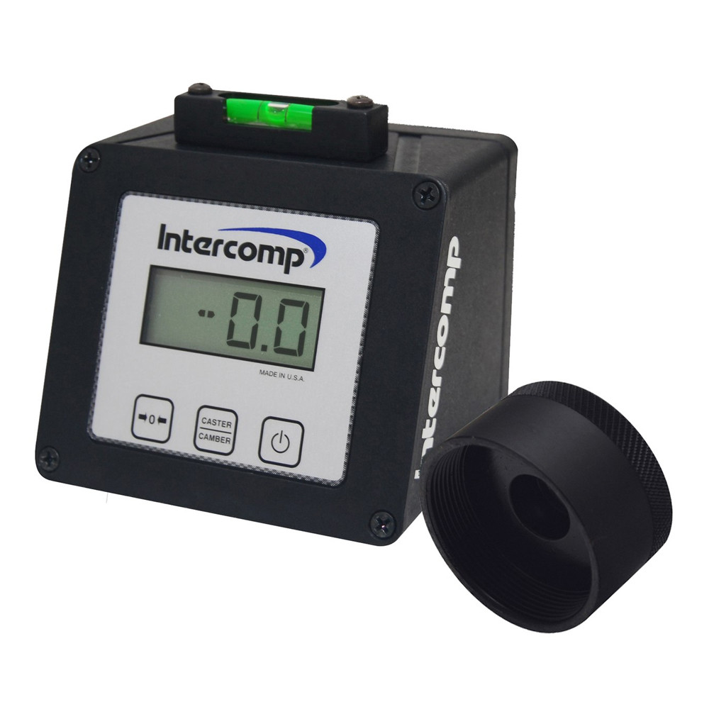 Intercomp Digital Caster Camber Gauge with Wide-5 Adapter