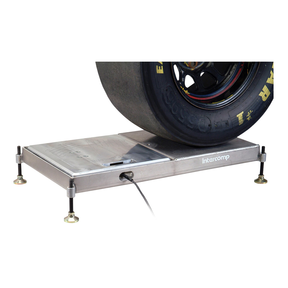 Intercomp 2.5" Scale Pad Leveler with Roll-Off Pad