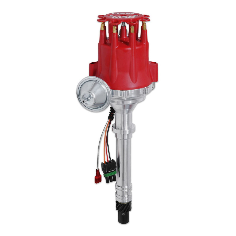 MSD Chevy V8 with Internal Module Distributor