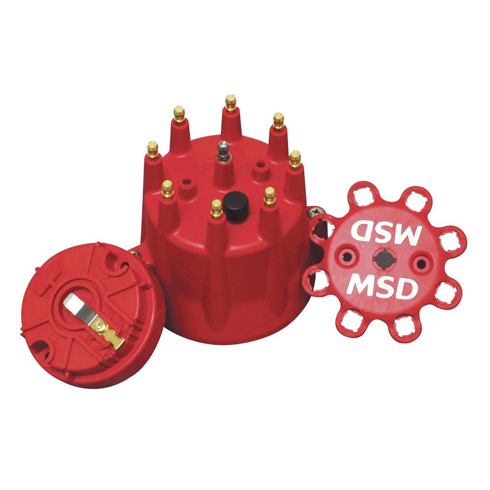 MSD Red Cap/Rotor Kit