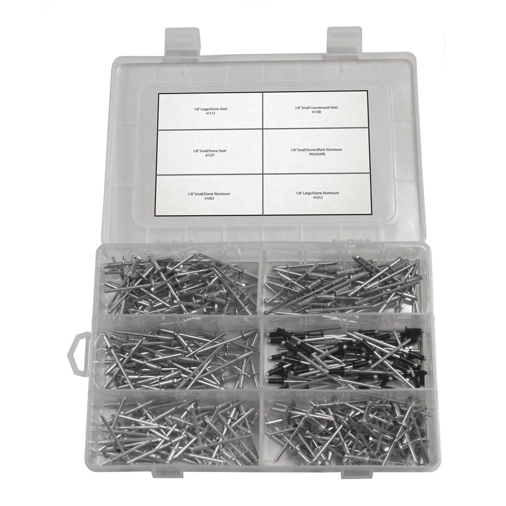 Quarter-Max 110104 1/8" Pop Rivet Kit