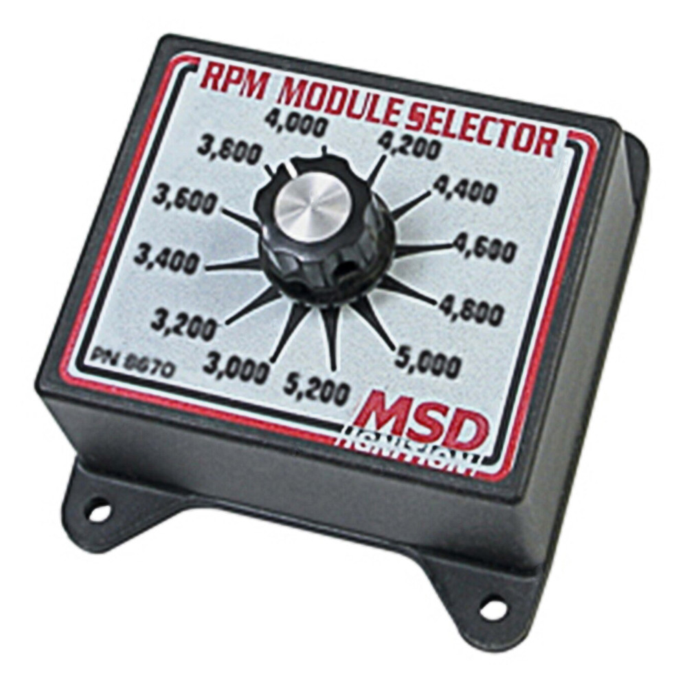 MSD RPM Selector Switch, 3.0K-5.2K