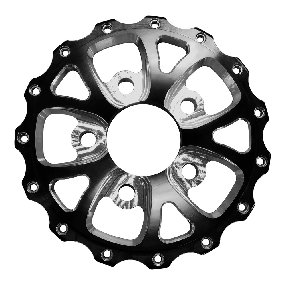 Weld Racing V-Series Rear Center, 5 in. x 4.75 in., Black