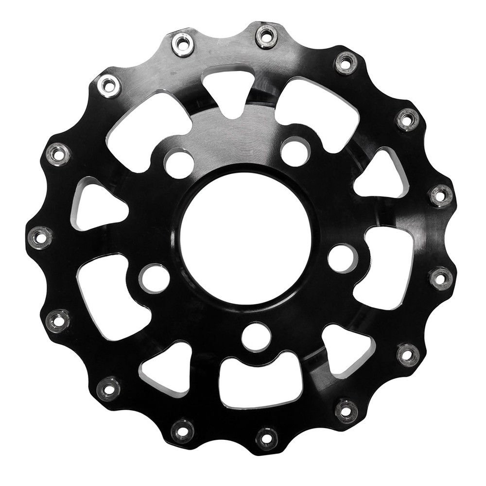 Weld Racing V-Series Rear Center, 5 in. x 4.75 in., Black