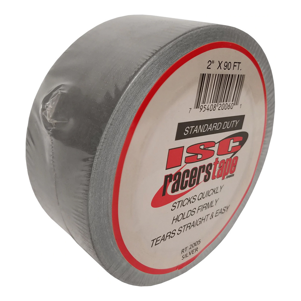 ISC Racers Tape RT2005 Standard Duty Tape Silver | Quarter-Max