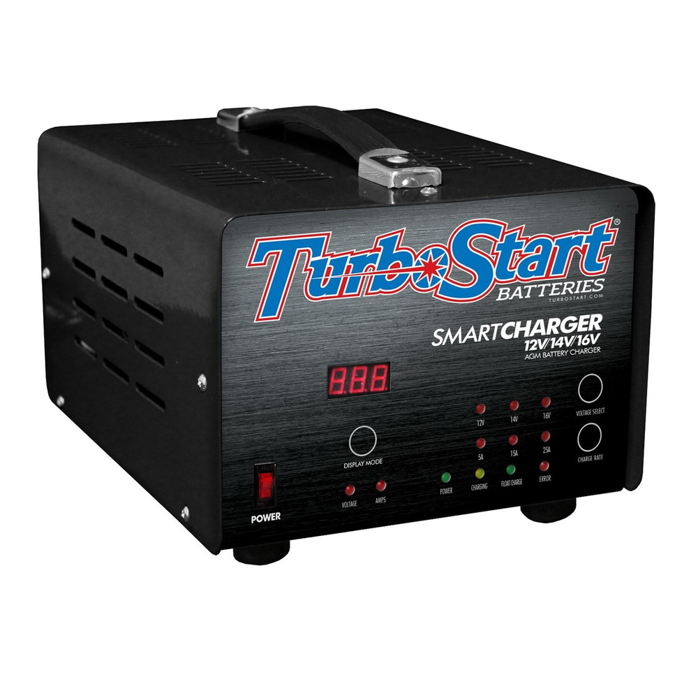 TurboStart CHG25AE 220V Multi-Stage 12V/14V/16V Charger