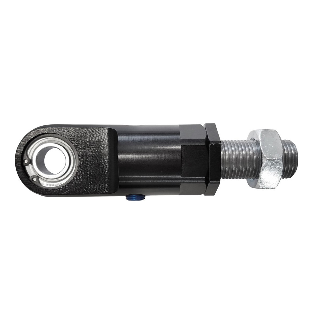 Quarter-Max 219705-2B Lightweight Wheelie Bar Load Cell with 1/2" Hole x 3/4"-16 Thread, Aluminum, Black