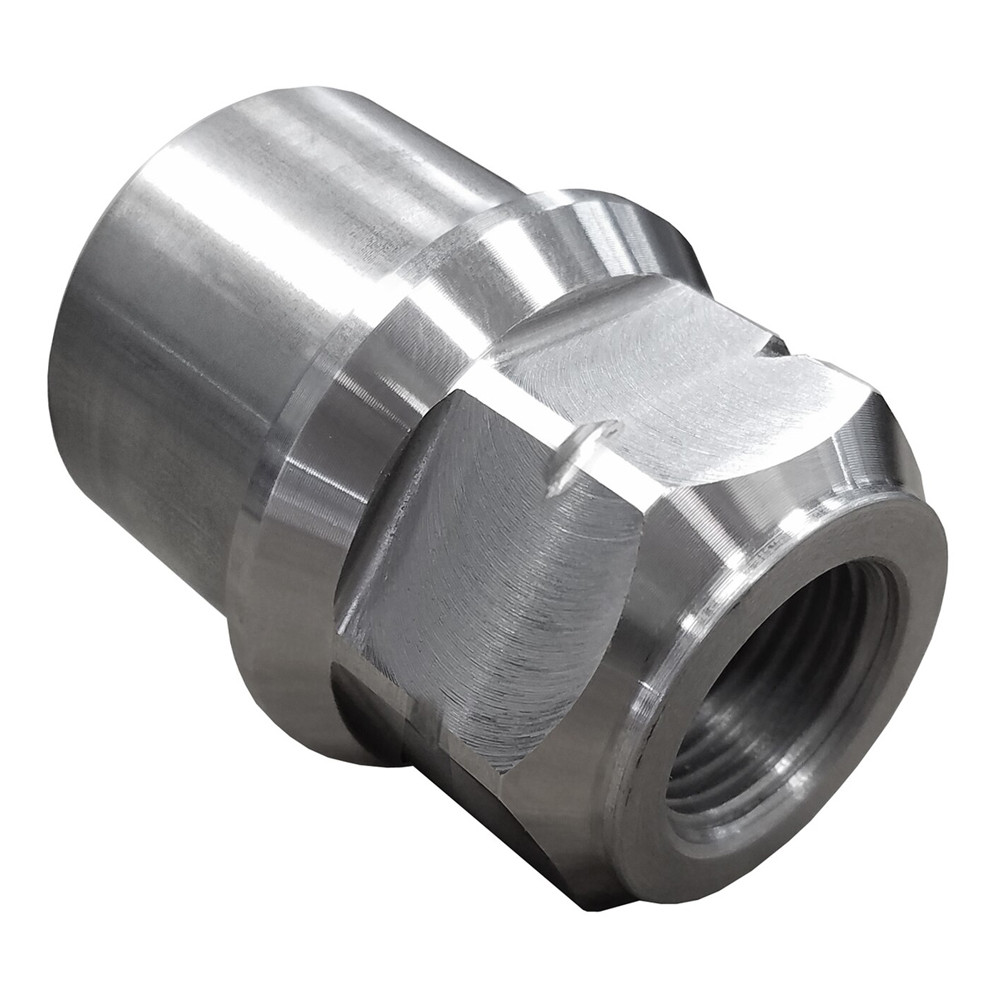 3/4-16 LH x 1-5/8 in. .120 in. Tube Adapter, 4130, Hex Style Quarter-Max