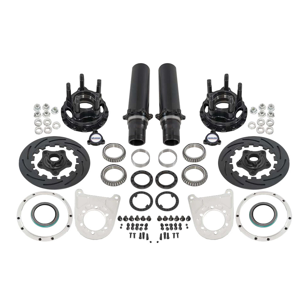 Strange Engineering F2206WC 40 Spline Floater Kit for 5-1/2" BC, Includes Pro Carbon Brake Kit