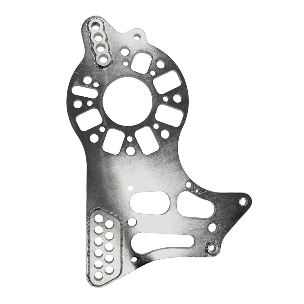 Quarter-Max 201221-2 Strange Modular Extreme Pro Series 4-Link Housing Brackets with Doublers, Welded