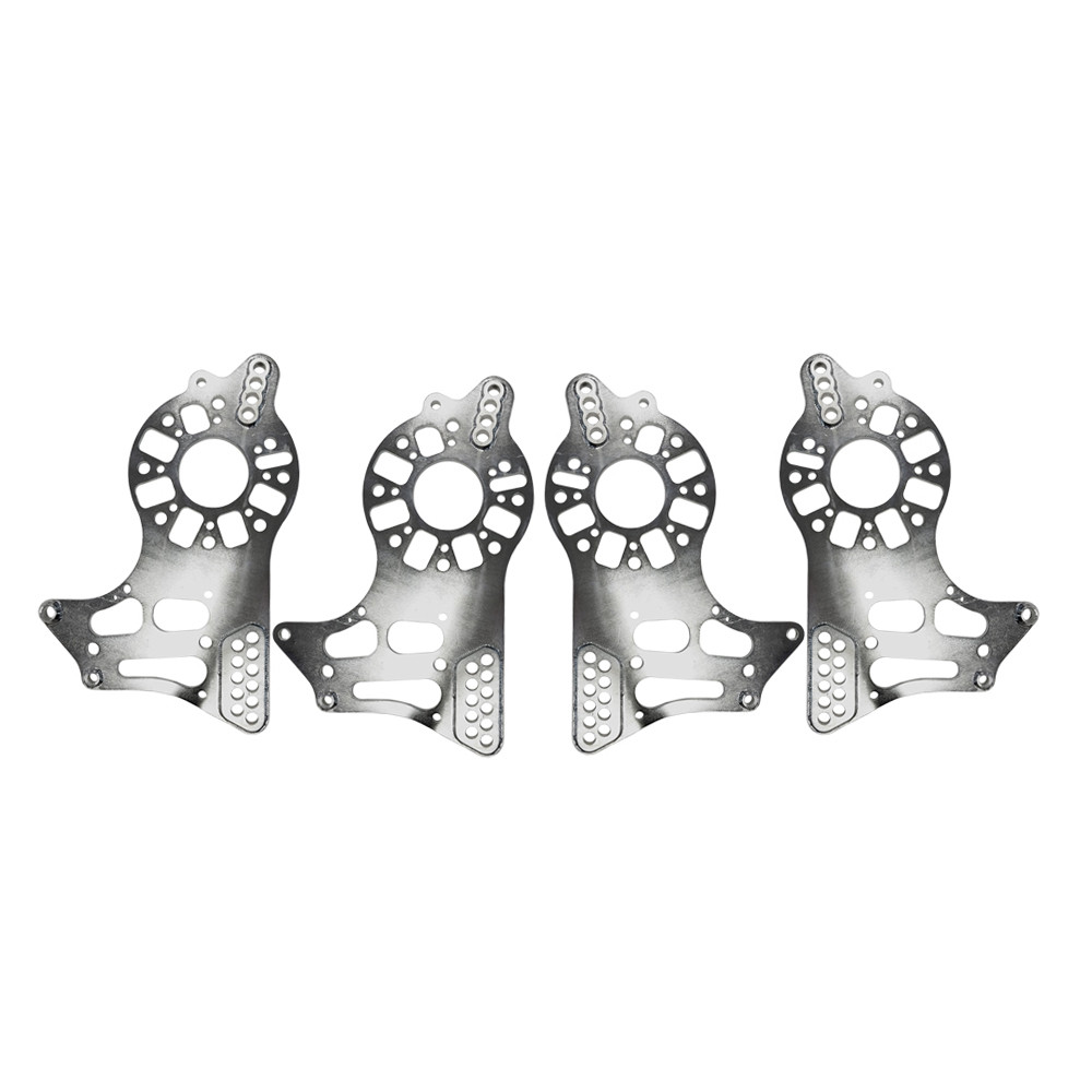 Quarter-Max 201221-2 Strange Modular Extreme Pro Series 4-Link Housing Brackets with Doublers, Welded