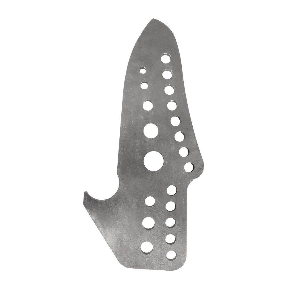 Quarter-Max 410599 Pro Series 4-Link Chassis Bracket for Round Tube Back-Half, 4130
