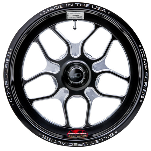 Billet Specialties Comp 7, 15 in. x 3.5 in., Strange GT/Santhuff, 1.75 in. BS, Black
