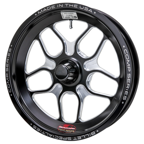 Billet Specialties Comp 7, 15 in. x 3.5 in., Anglia/Lamb, 1.75 in. BS, Black