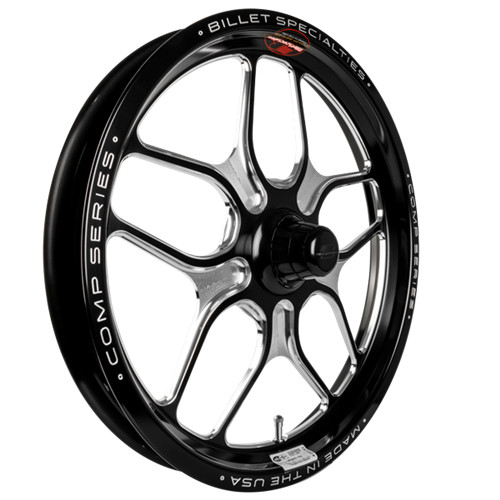 Billet Specialties Comp 7 Black Wheels | Quarter-Max