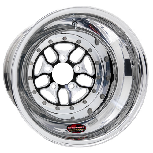 Billet Specialties BCS075126550 Comp 7, 15 in. x 12 in., 5 in. x 4.5 in., 5 in. BS, Black