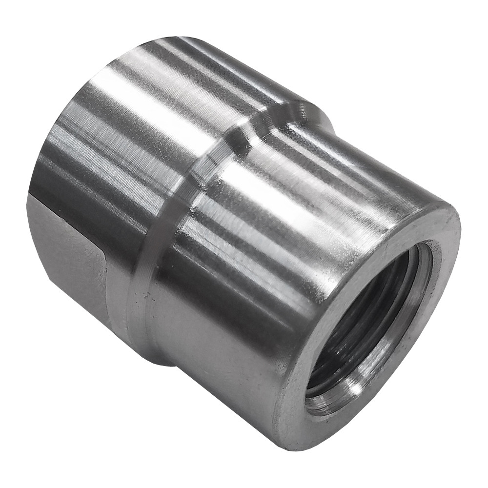 3/4-16 RH x 1-1/4 in. .065 in. Tube Adapter, 4130, Short Style, Load Cell