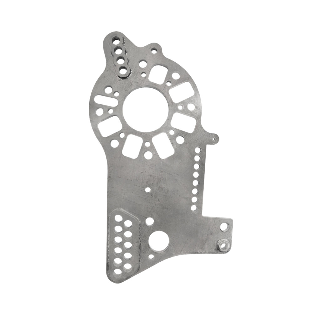 Quarter-Max 201221-2-AS-T Strange Modular Extreme Pro Series 4-Link Housing Brackets for Billet Adjustable Shock Mounts with Doublers, Welded, Titanium.
