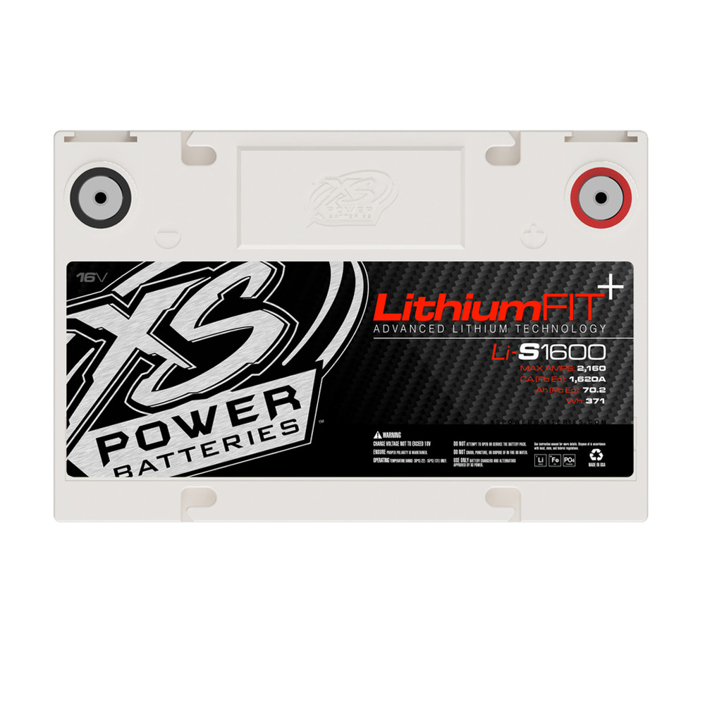 Super 16 Volt Drag Race Spec Lithium Battery and Rapid Charger