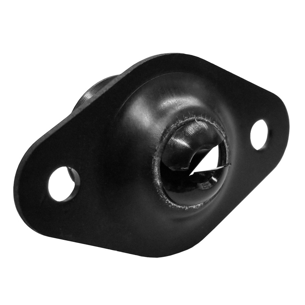 5/16 in. Self-Ejecting Flush Allen Head Quarter Turn Fastener, Aluminum, Black Anodized, .500 in. Grip Length