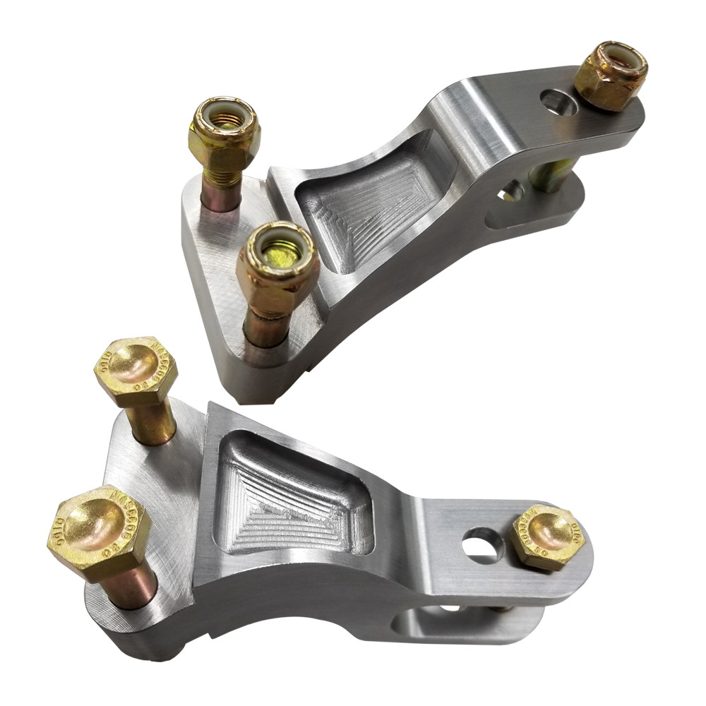 Billet Adjustable Double Shear Shock Mounts, 3/4