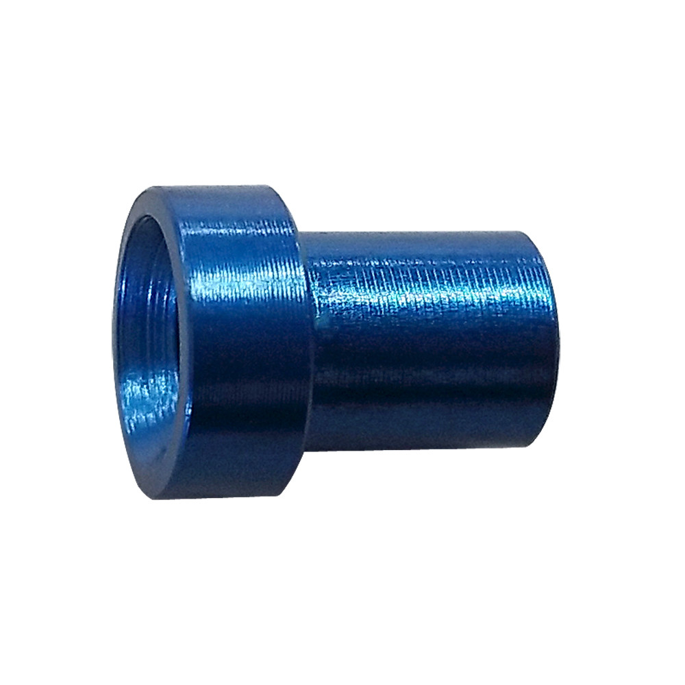 -3 AN Tube Sleeve, Aluminum, Blue