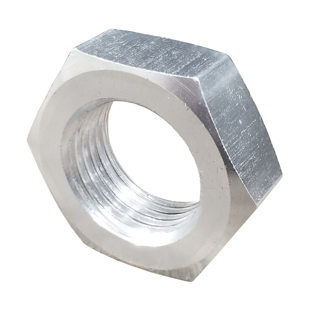 3/8-24 Thread RH Aluminum Jam Nut