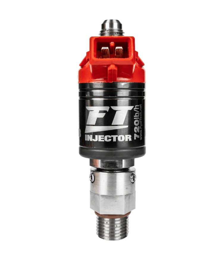 FT Fuel Injector, 720 LB/H, -4 AN/-6 ORB Fitting, Set of 4