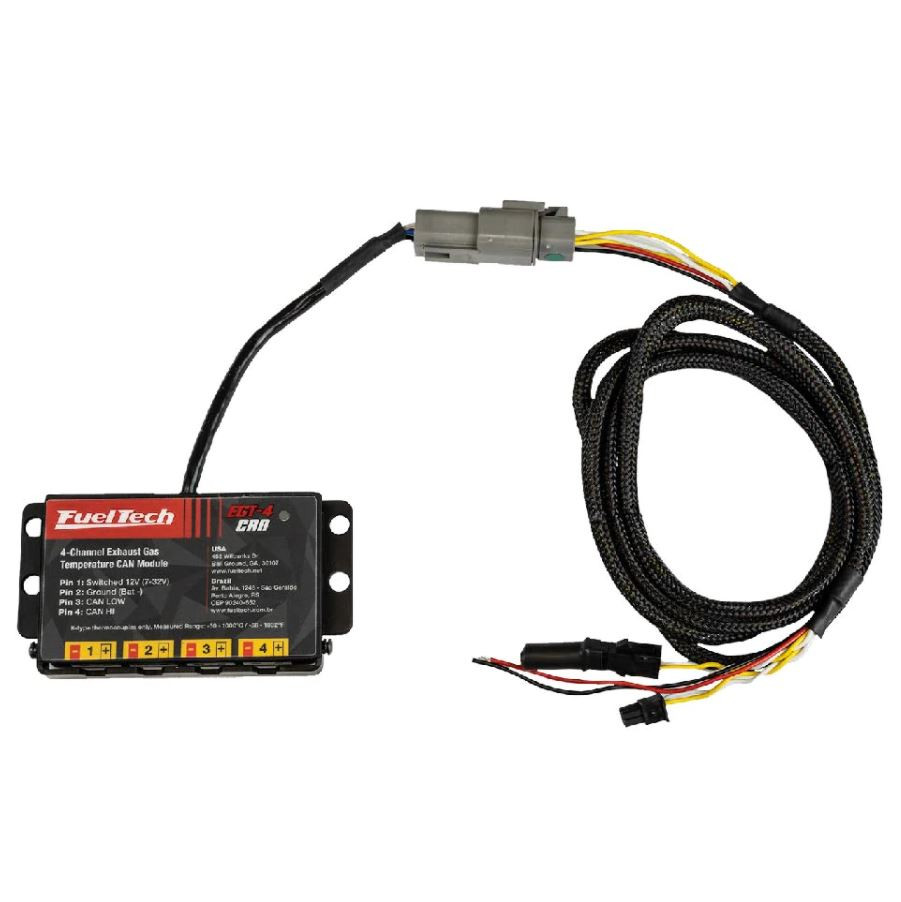 EGT-4 CAN, 4 Rotor - with Harness & 4 Sensors