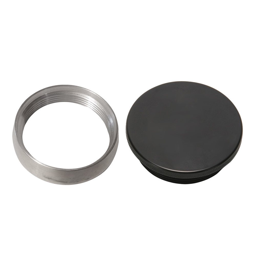 Aluminum Black Cap & Aluminum Bung