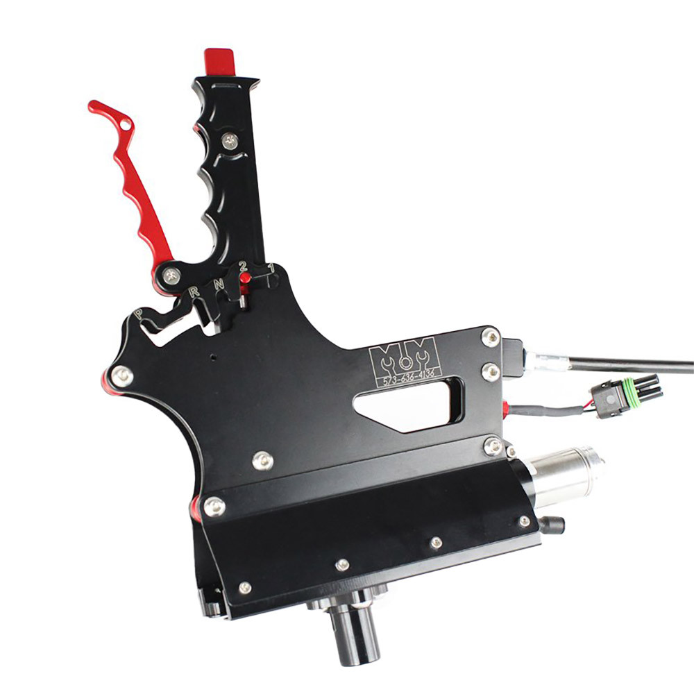 M&M 2-Speed Powerglide Shifter, Red | Quarter-Max