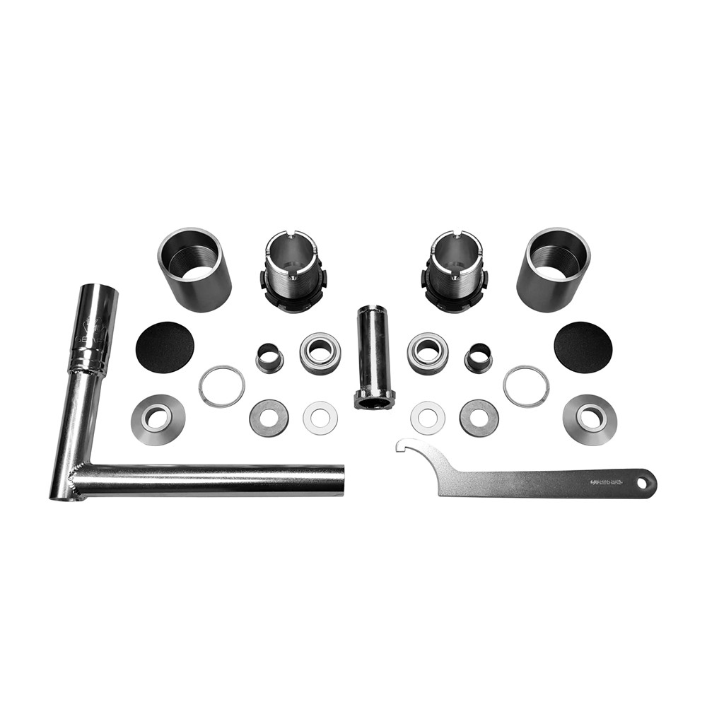 E DUKE/REACH OUT【12inch】 Quarter-Max Threaded Adjustable Strut Cup Mount Kit, Long