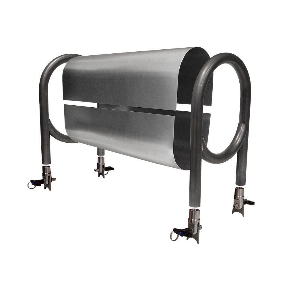 Driveshaft Tunnel Kit, Unwelded Cover, 18 in., 4130