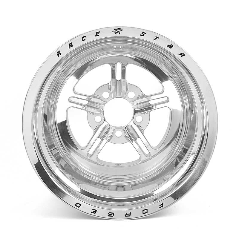 Race Star Wheels 63 Pro Forged NBL, 15 in. x 9 in., 5 in. x 4.5 in., 6.5 in. BS, Polished