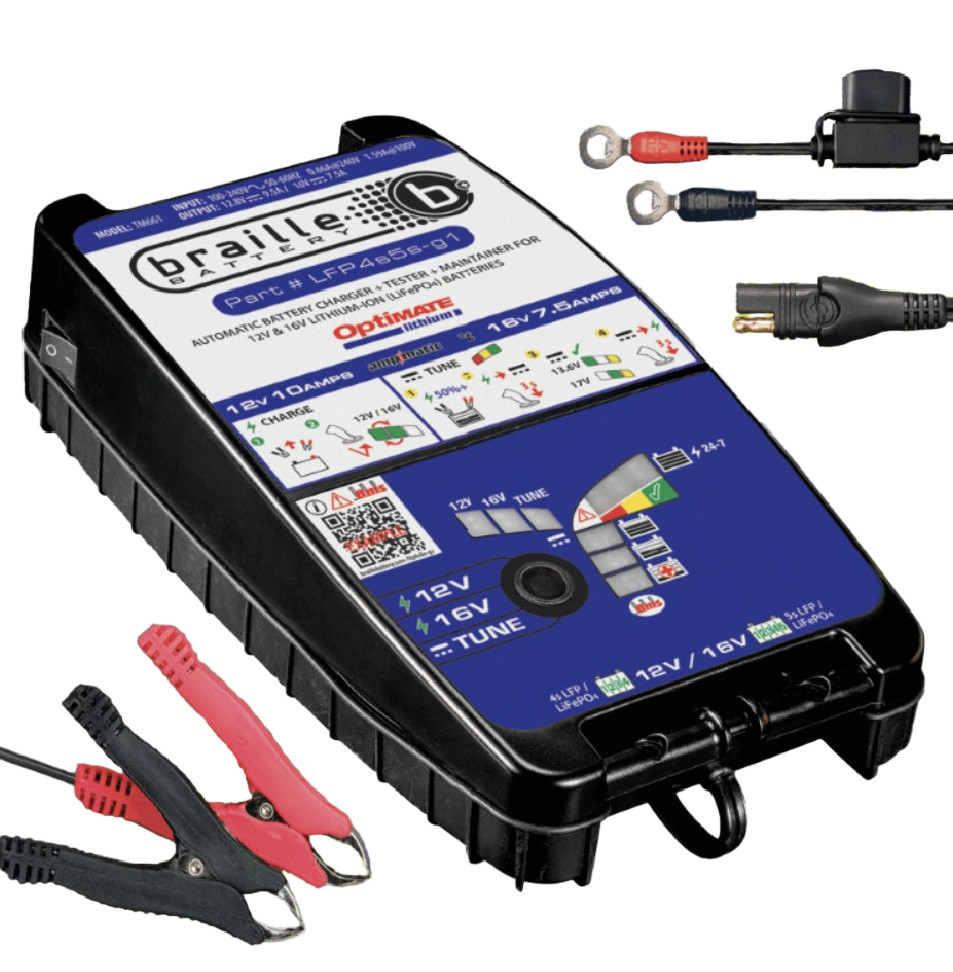 Braille Battery TM661 Rescue Charger Tester | Quarter-Max