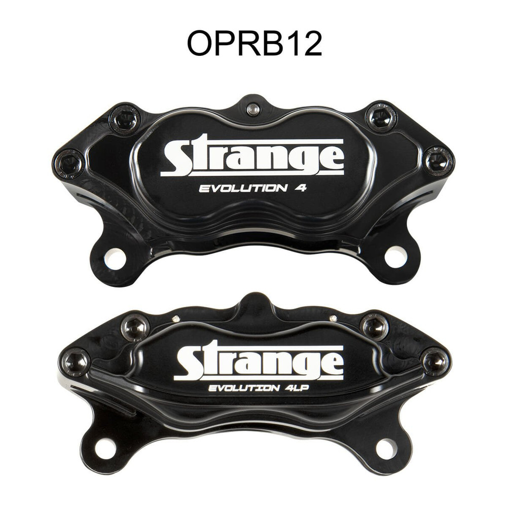 Strange B4148WCE Evolution Front Brake Kit 05-14 Mustang | Quarter-Max