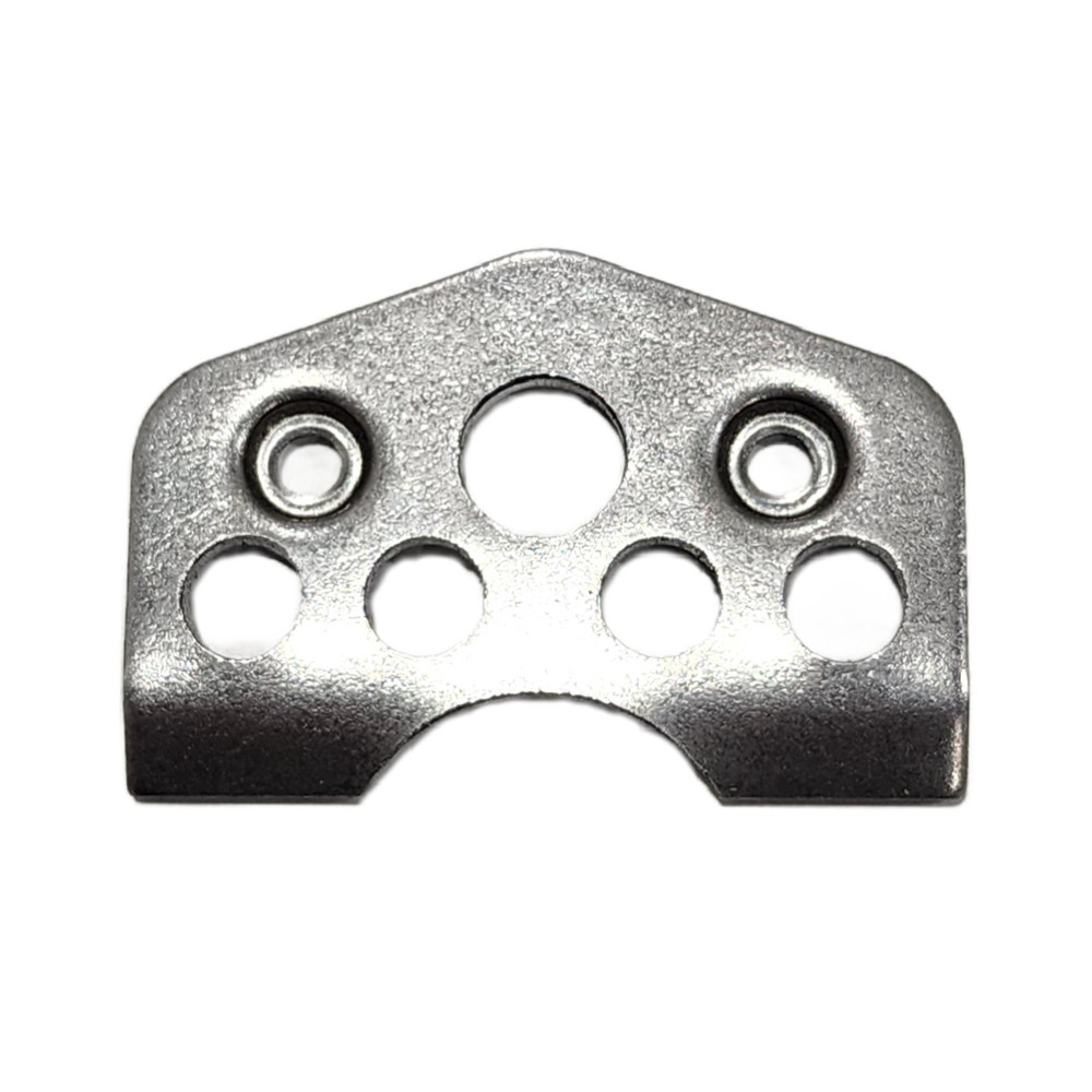 Lightweight Quarter Turn Fastener Short Plate, Mild Steel, 1 in. Spring