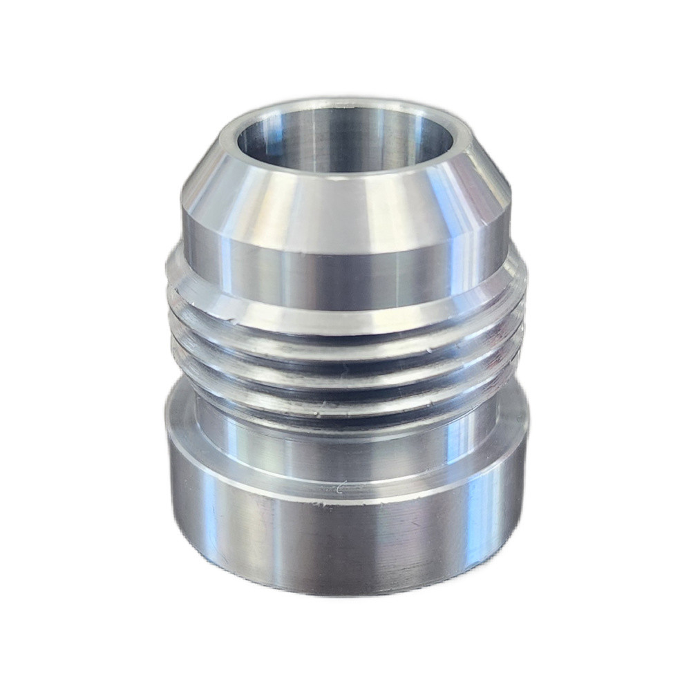 Weld Bung, -12 AN Male, Mild Steel