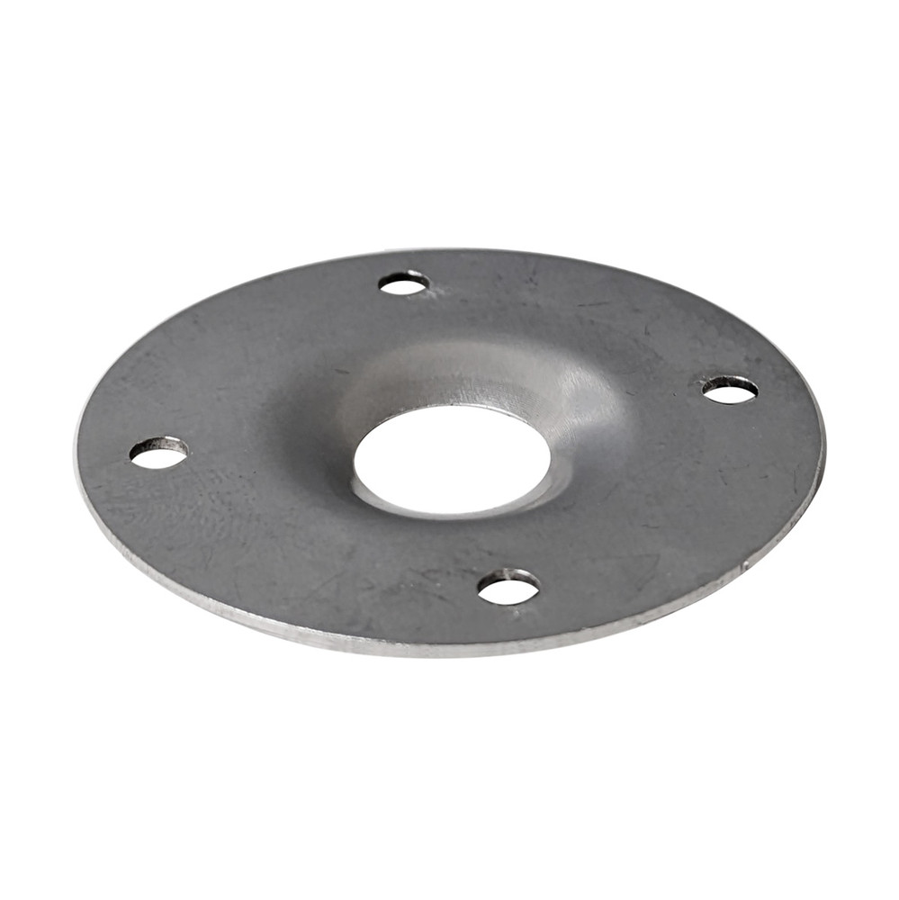7/16 in. Quarter Turn Fastener Doubler Plate, Stainless Steel (Pack of 10) (QM-216309SS)