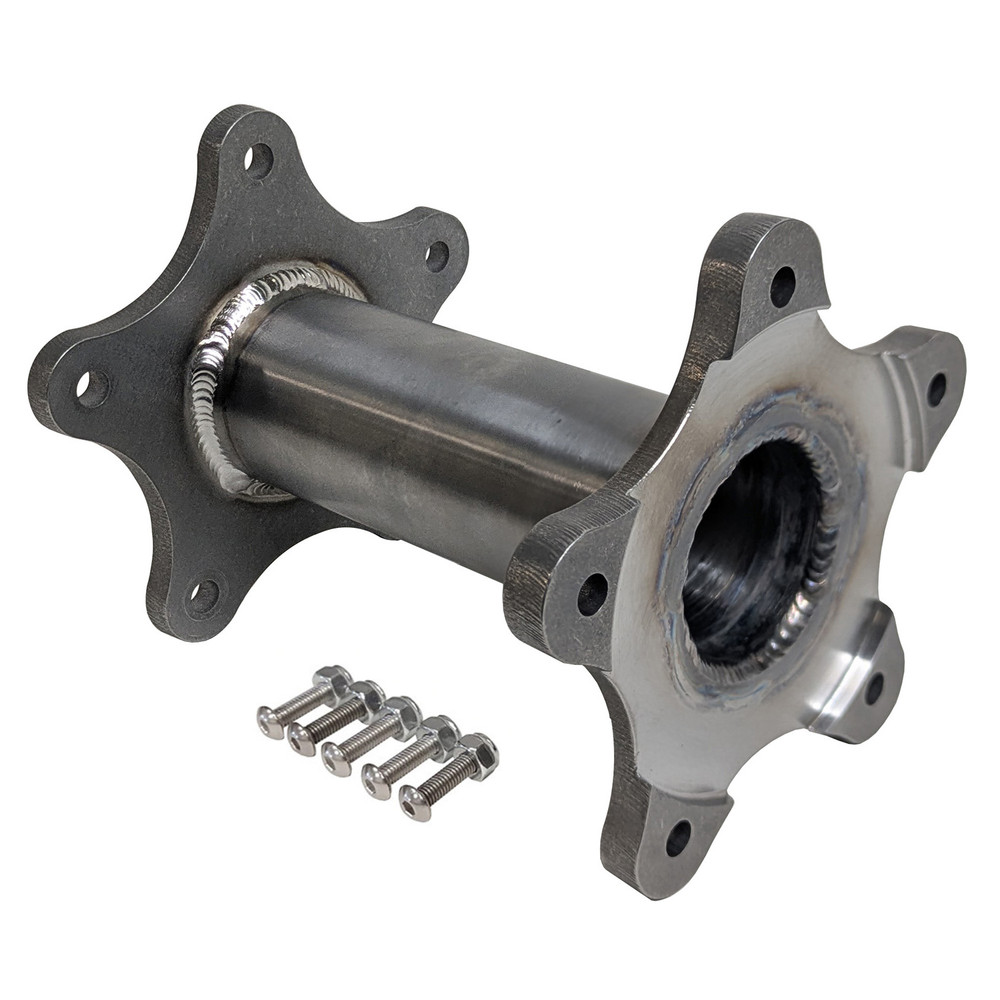 Steering Wheel Extension, Welded, Recessed for Horn Button, Titanium